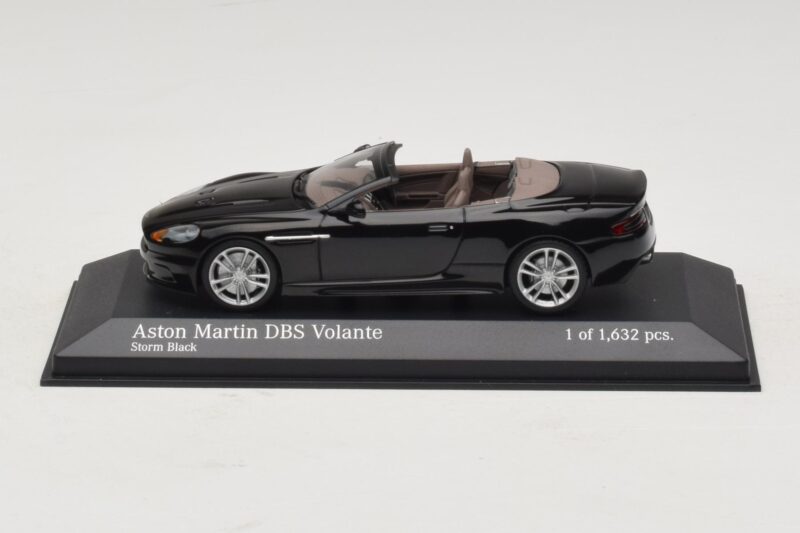 Aston Martin DBS Volante Μαύρο Μεταλλικό Minichamps 1:43 400137930 Μέταλλο