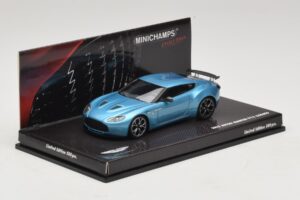 Aston Martin V12 Zagato Alba Blue Minichamps 1:43 437137222 Μέταλλο - εικόνα 2 από 5