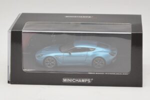 Aston Martin V12 Zagato Alba Blue Minichamps 1:43 437137222 Μέταλλο - εικόνα 5 από 5
