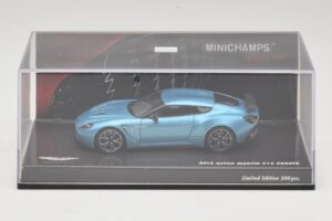 Aston Martin V12 Zagato Alba Blue Minichamps 1:43 437137222 Μέταλλο - εικόνα 4 από 5