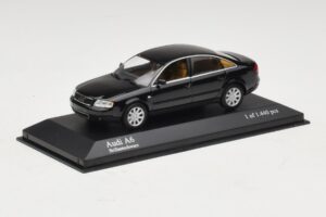 Audi A6 C5 Μαύρο Minichamps 1:43 430010200 Μέταλλο - εικόνα 2 από 4