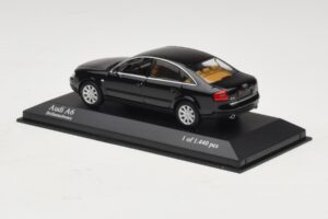 Audi A6 C5 Μαύρο Minichamps 1:43 430010200 Μέταλλο - εικόνα 3 από 4