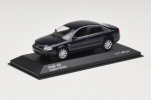 Audi A6 C5 Μπλε Μεταλλικό Minichamps 1:43 430010201 Μέταλλο - εικόνα 2 από 4