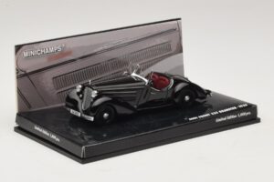Audi Front 225 Roadster Μαύρο Minichamps 1:43 437019131 Μέταλλο - εικόνα 2 από 5
