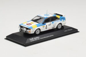 Audi Quattro #4 S. Blomqvist / B. Cederberg Rally Sweden Winner 1982 Minichamps 1:43 430821904 Μέταλλο - εικόνα 2 από 4