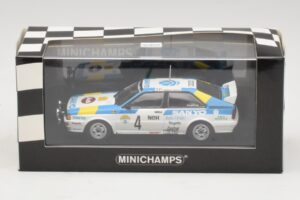 Audi Quattro #4 S. Blomqvist / B. Cederberg Rally Sweden Winner 1982 Minichamps 1:43 430821904 Μέταλλο - εικόνα 4 από 4