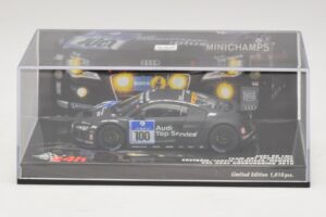 Audi R8 LMS GT3 #100 M. Ekstrom / O. Jarvis Abt Sportsline 24 Hours of Nurburgring 2010 Minichamps 1:43 437101900 Μέταλλο - εικόνα 4 από 5