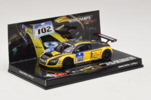 Audi R8 LMS GT3 #102 H-J. Stuck / H. Heyer Black Falcon 24 Hours of Nurburgring 2010 Minichamps 1:43 437101912 Μέταλλο - εικόνα 2 από 5
