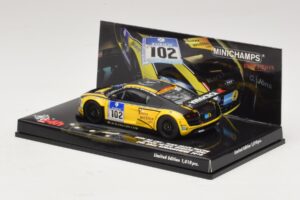 Audi R8 LMS GT3 #102 H-J. Stuck / H. Heyer Black Falcon 24 Hours of Nurburgring 2010 Minichamps 1:43 437101912 Μέταλλο - εικόνα 3 από 5