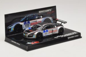Audi R8 LMS GT3 #111 Metha / Breslin Black Falcon 24 Hours of Nurburgring 2010 Minichamps 1:43 437101911 Μέταλλο - εικόνα 2 από 5