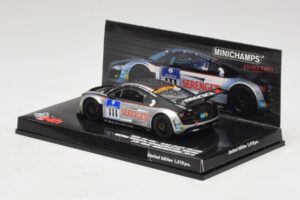 Audi R8 LMS GT3 #111 Metha / Breslin Black Falcon 24 Hours of Nurburgring 2010 Minichamps 1:43 437101911 Μέταλλο - εικόνα 3 από 5
