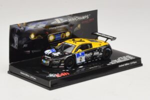 Audi R8 LMS GT3 #2 24 Hours of Nurburgring 2010 Minichamps 1:43 437101902 Μέταλλο - εικόνα 2 από 5