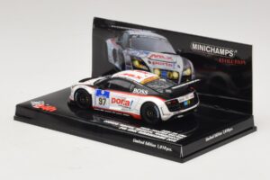 Audi R8 LMS GT3 #97 Phoenix Racing 24 Hours of Nurburgring 2010 Minichamps 1:43 437101997 Μέταλλο - εικόνα 3 από 5