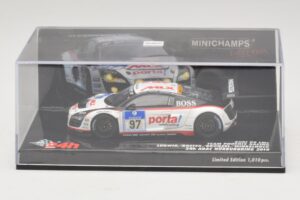 Audi R8 LMS GT3 #97 Phoenix Racing 24 Hours of Nurburgring 2010 Minichamps 1:43 437101997 Μέταλλο - εικόνα 4 από 5