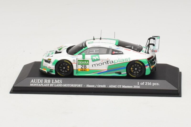 Audi R8 LMS Montaplast By Land-Motorsport #28 C. Haase / S. Ortelli ADAC GT Masters 2016 Minichamps 1:43 Audi R8 LMS Montaplast By Land-Motorsport #28 C. Haase / S. Ortelli ADAC GT Masters 2016 Minichamps 1:43 437161198 Μέταλλο