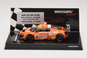 Audi R8 LMS Ultra #100 MS Racing Patel / Dobitsch ADAC GT Masters 2013 Minichamps 1:43 437130100 Μέταλλο