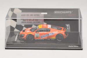 Audi R8 LMS Ultra #100 MS Racing Patel / Dobitsch ADAC GT Masters 2013 Minichamps 1:43 437130100 Μέταλλο - εικόνα 4 από 5