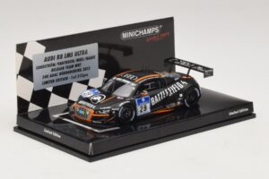 Audi R8 LMS Ultra #29 Team WRT Sandstorm L. Vanthoor 24 Hours of Nurburgring 2013 Minichamps 1:43 437130129 Μέταλλο - εικόνα 2 από 5