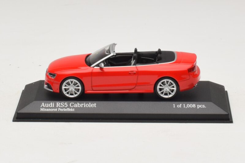 Audi RS5 B8 Καμπριολέ Κόκκινο Minichamps 1:43 Audi RS5 B8 Καμπριολέ Κόκκινο Minichamps 1:43 410011230 Μέταλλο
