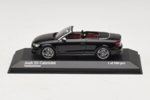 Audi S3 8P Καμπριολέ Μαύρο Minichamps 1:43 437013030 Μέταλλο