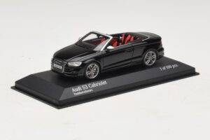 Audi S3 8P Καμπριολέ Μαύρο Minichamps 1:43 437013030 Μέταλλο - εικόνα 2 από 4
