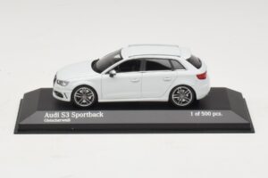 Audi S3 8V Sportback Λευκό Minichamps 1:43 437013010 Μέταλλο