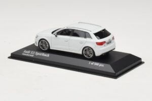 Audi S3 8V Sportback Λευκό Minichamps 1:43 437013010 Μέταλλο - εικόνα 3 από 4