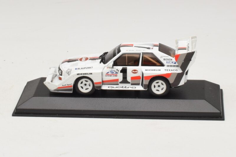 Audi Sport Quattro S1 #1 W. Rohrl Pikes Peak International Hill Climb Winner Record 1987 Minichamps 1:43 Audi Sport Quattro S1 #1 W. Rohrl Pikes Peak International Hill Climb Winner Record 1987 Minichamps 1:43 410871201 Μέταλλο