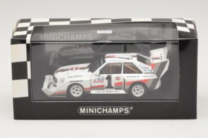 Audi Sport Quattro S1 #1 W. Rohrl Pikes Peak International Hill Climb Winner Record 1987 Minichamps 1:43 410871201 Μέταλλο - εικόνα 4 από 4