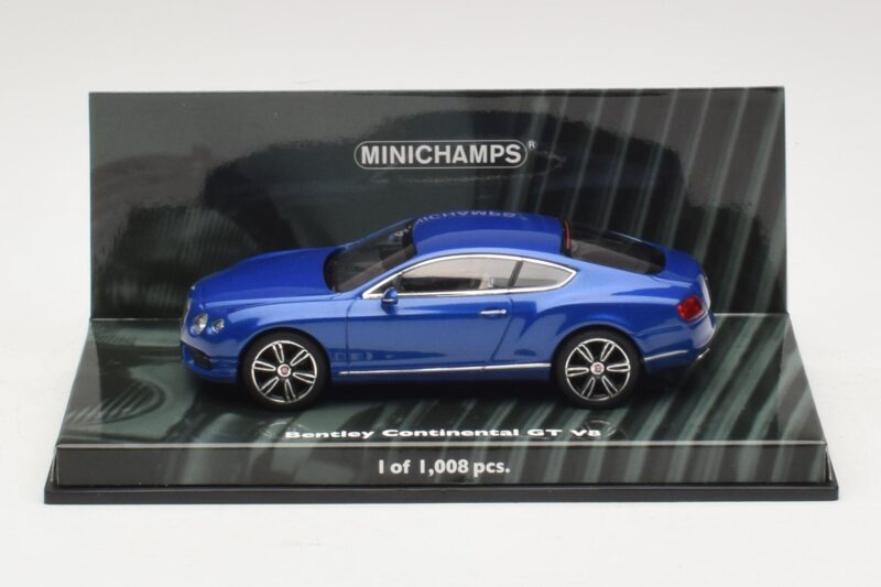 Bentley Continental GT V8 Μπλε Μεταλλικό Minichamps 1:43 Bentley Continental GT V8 Μπλε Μεταλλικό Minichamps 1:43 436139982 Μέταλλο