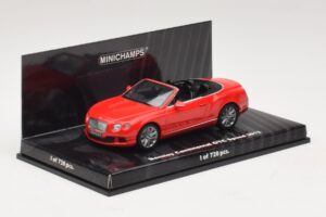 Bentley Continental GTC Speed Κόκκινο Minichamps 1:43 436139061 Μέταλλο - εικόνα 2 από 4