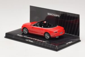 Bentley Continental GTC Speed Κόκκινο Minichamps 1:43 436139061 Μέταλλο - εικόνα 3 από 4