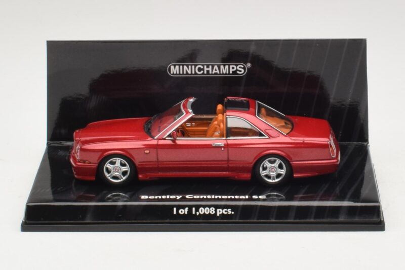 Bentley Continental SC Κόκκινο Μεταλλικό Minichamps 1:43 Bentley Continental SC Κόκκινο Μεταλλικό Minichamps 1:43 436139991 Μέταλλο