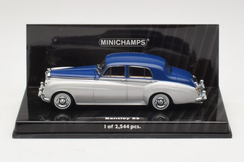 Bentley S2 Ασημί Μπλε Minichamps 1:43 436139950 Μέταλλο