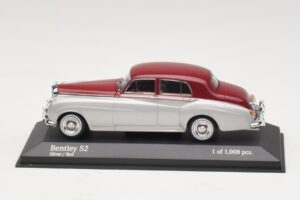 Bentley S2 Ασημί Κόκκινο Minichamps 1:43 403139953 Μέταλλο