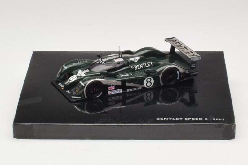 Bentley Speed 8 LMP900 #8 J. Herbert / D. Brabham / M. Blundell 24 Hours of Le Mans 2003 Minichamps 1:43 BL364 Μέταλλο