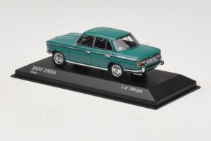 BMW 2000A Πράσινο Minichamps 1:43 437023001 Μέταλλο - εικόνα 3 από 4