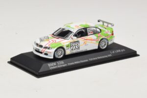 BMW 320i E46 #233 A. Priaulx / J. Muller Schubert Motorsport VLN Nurburgring 2005 Minichamps 1:43 400052433 Μέταλλο - εικόνα 2 από 4