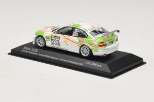 BMW 320i E46 #233 A. Priaulx / J. Muller Schubert Motorsport VLN Nurburgring 2005 Minichamps 1:43 400052433 Μέταλλο - εικόνα 3 από 4