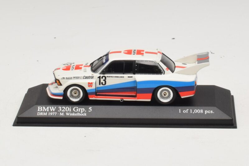 BMW 320i Group 5 #13 M. Winkelhock DRM 1977 Minichamps 1:43 BMW 320i Group 5 #13 M. Winkelhock DRM 1977 Minichamps 1:43 400772313 Μέταλλο