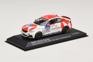 BMW M235i Bong Motorsport #307 Nett / Akata 24 Hours of Nurburgring 2015 Minichamps 1:43 437152507 Μέταλλο - εικόνα 2 από 4