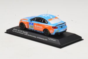 BMW M235i Team Adrenalin #308 Fischer / Zils 24 Hours of Nurburgring 2014 Minichamps 1:43 437142408 Μέταλλο - εικόνα 3 από 4
