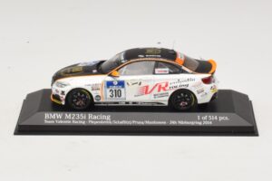 BMW M235i Team Valentin Racing #310 Piepenbrink 24 Hours of Nurburgring 2014 Minichamps 1:43 437142410 Μέταλλο