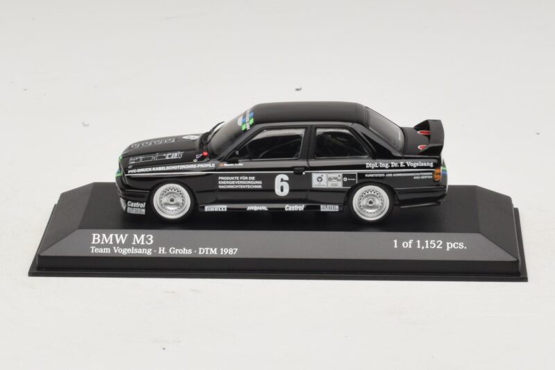 BMW M3 E30 #6 F. Grohs DTM 1987 Minichamps 1:43 430872006 Μέταλλο