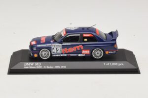 BMW M3 E30 Auto Maas #42 Becker DTM 1992 Minichamps 1:43 430922042 Μέταλλο