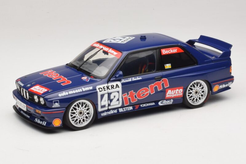 BMW M3 E30 Auto Maass #42 H. Becker DTM 1992 Minichamps 1:18 180922042 Μέταλλο