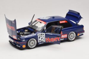 BMW M3 E30 Auto Maass #42 H. Becker DTM 1992 Minichamps 1:18 180922042 Μέταλλο - εικόνα 2 από 8