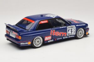 BMW M3 E30 Auto Maass #42 H. Becker DTM 1992 Minichamps 1:18 180922042 Μέταλλο - εικόνα 3 από 8