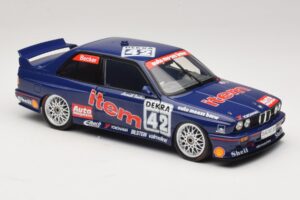 BMW M3 E30 Auto Maass #42 H. Becker DTM 1992 Minichamps 1:18 180922042 Μέταλλο - εικόνα 6 από 8