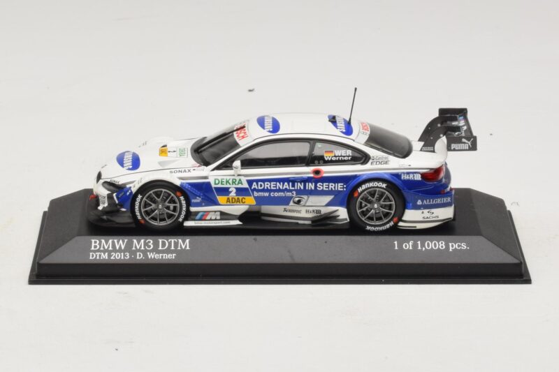 BMW M3 E92 DTM #2 D. Werner BMW Team Schnitzer DTM 2013 Minichamps 1:43 410132202 Μέταλλο